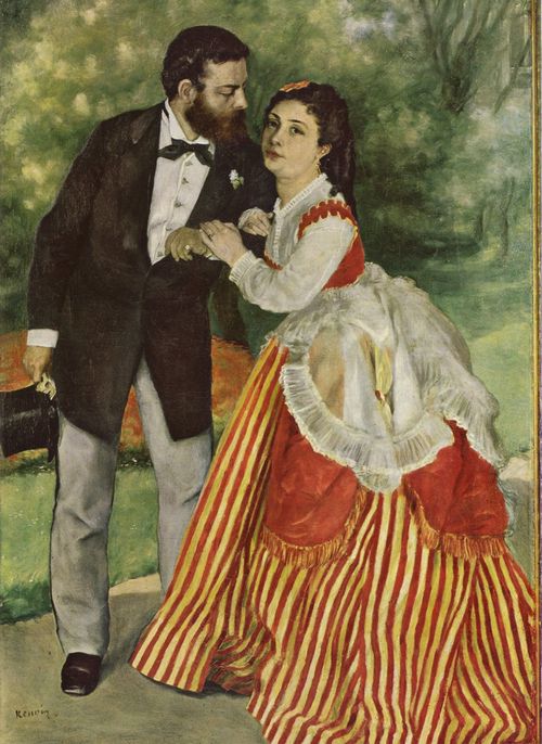 Renoir, Pierre-Auguste: Portrt des Ehepaares Sisley