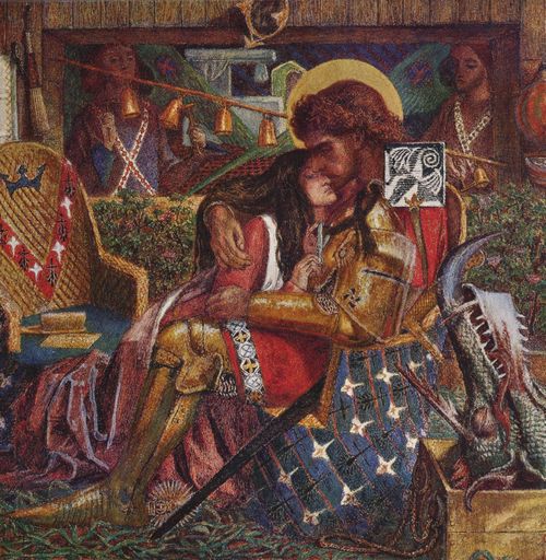 Rossetti, Dante Gabriel: Die Hochzeit des Hl. Georg mit der Prinzessin Sabra