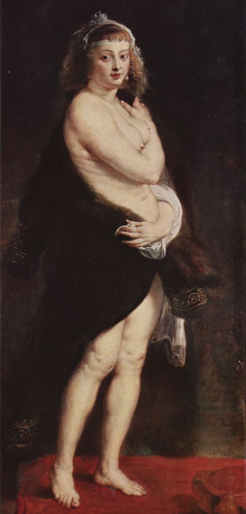 Rubens, Peter Paul: Das Pelzchen (Portrt der Hlne Fourment)