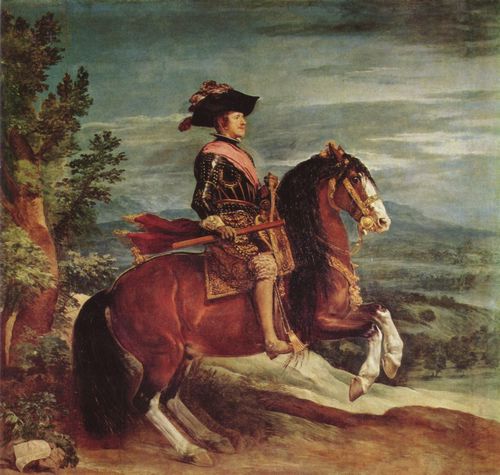 Velzquez, Diego: Portrt des Philipp IV. zu Pferd