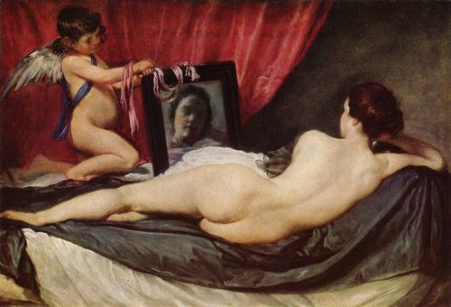 Velzquez, Diego: Venus mit Spiegel (Rokeby Venus)