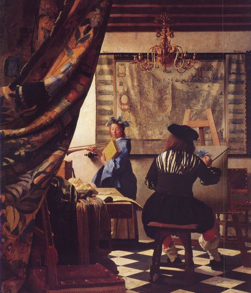 Vermeer van Delft, Jan: Die Allegorie der Malerei