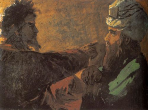 Ge, Nikolaj Nikolajewitsch: Christus und Nikodemus
