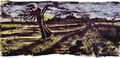 Gogh, Vincent Willem van: Landschaft mit Kopfweide (Skizze in Brief 221)