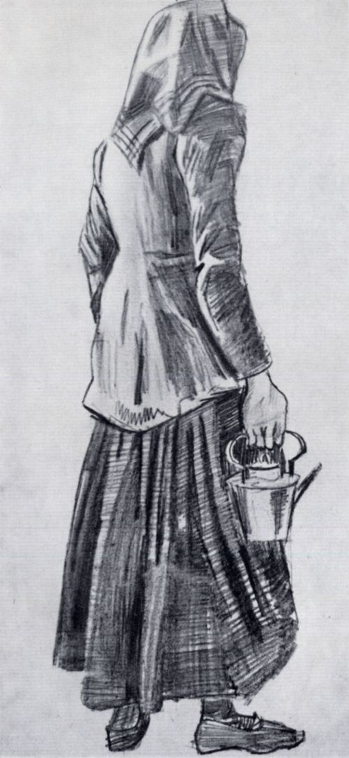 Gogh, Vincent Willem van: Frau mit Wasserkessel