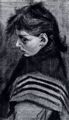 Gogh, Vincent Willem van: Mädchen mit Schal (die Schwester Siens)