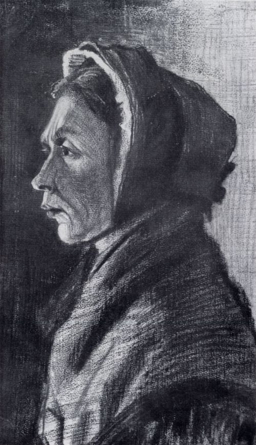Gogh, Vincent Willem van: Frauenkopf (Sien)