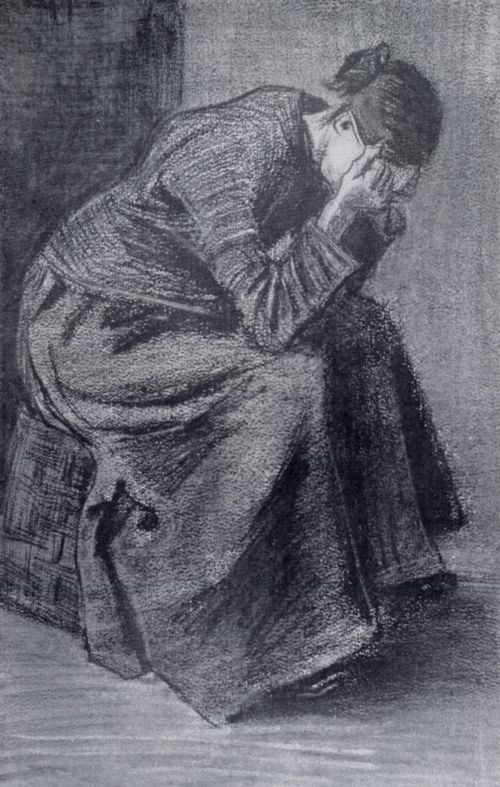 Gogh, Vincent Willem van: Weinende Frau
