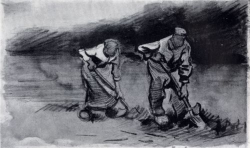 Gogh, Vincent Willem van: Grabendes Bauernpaar