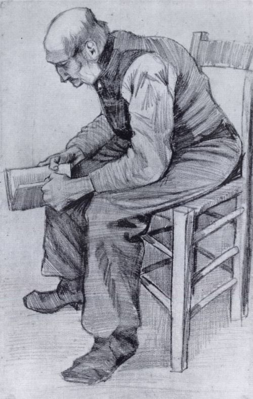 Gogh, Vincent Willem van: Lesender Mann