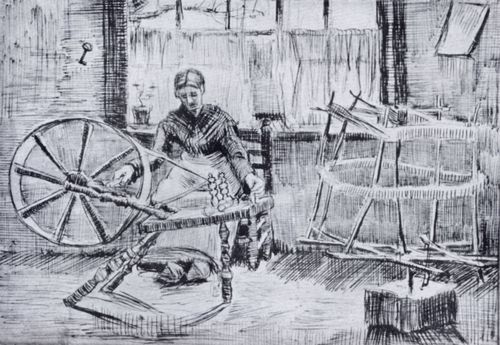 Gogh, Vincent Willem van: Spinnerin