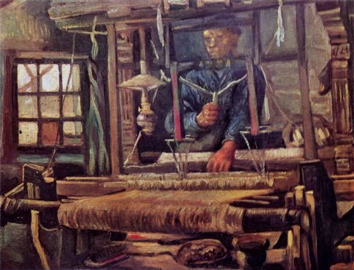 Gogh, Vincent Willem van: Weber am Webstuhl