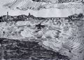 Gogh, Vincent Willem van: Boot auf der Rhône