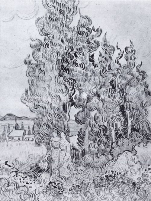 Gogh, Vincent Willem van: Zypressen