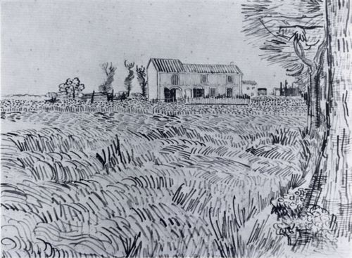 Gogh, Vincent Willem van: Bauernhof an der Landstrae