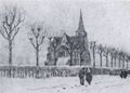 Gogh, Vincent Willem van: Die Kirche von Nuenen im Winter