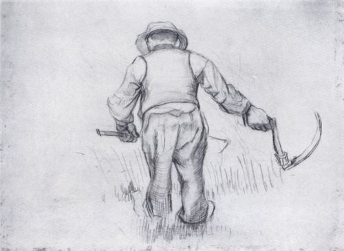 Gogh, Vincent Willem van: Sichelnder Bauer