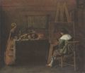 Pot, Hendrik Gerritsz.: Der Maler in seinem Atelier
