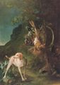 Chardin, Jean-Baptiste Siméon: Jagdstück mit Parforcehund