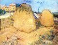 Gogh, Vincent Willem van: Heuschober in der Provence