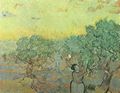 Gogh, Vincent Willem van: Olivenhain mit pflückenden Figuren