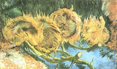 Gogh, Vincent Willem van: Vier verblhte Sonnenblumen