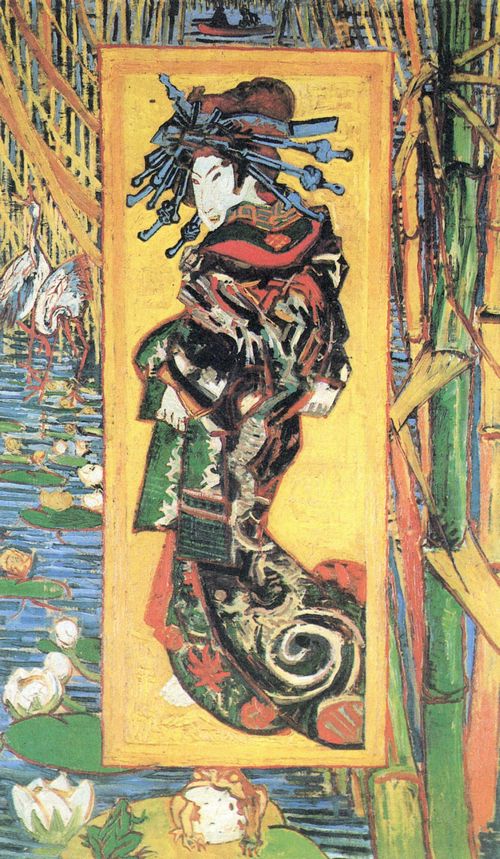 Gogh, Vincent Willem van: Japonaiserie: Oiran (nach Kesa Eisen)