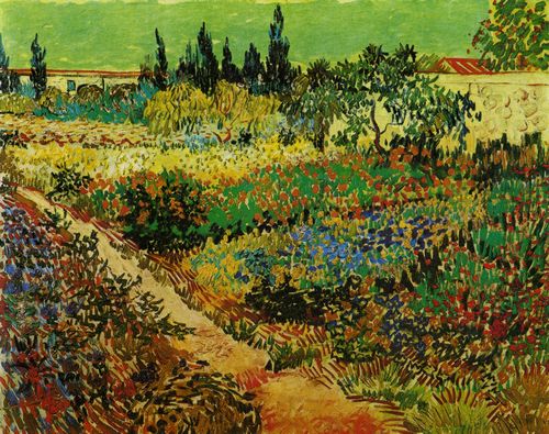 Gogh, Vincent Willem van: Blhender Garten mit Pfad