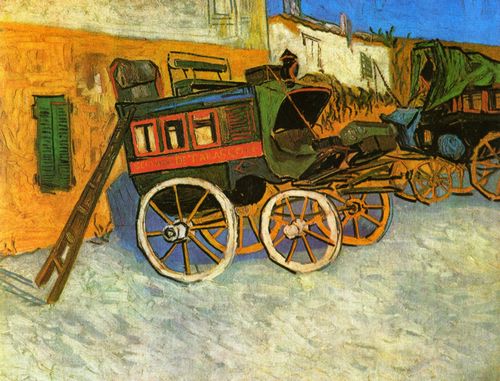 Gogh, Vincent Willem van: Die Postkutsche von Tarascon