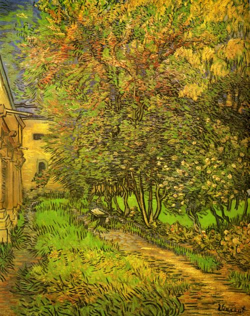 Gogh, Vincent Willem van: Der Garten der Heilanstalt von Saint-Rmy