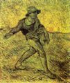Gogh, Vincent Willem van: Der Sämann (nach Millet)