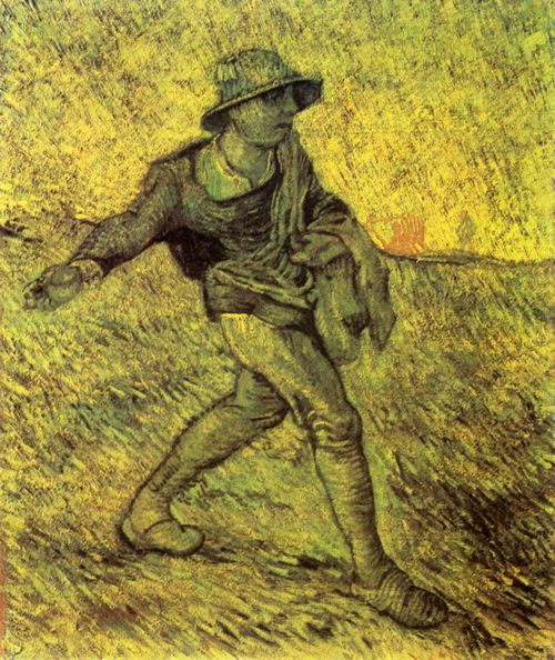 Gogh, Vincent Willem van: Der Smann (nach Millet)