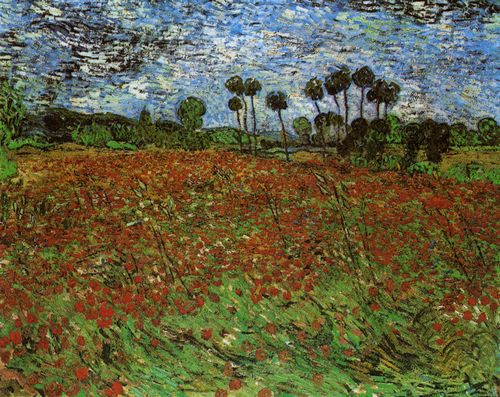 Gogh, Vincent Willem van: Mohnfeld