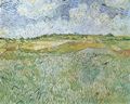 Gogh, Vincent Willem van: Ebene bei Auvers mit Regenwolken