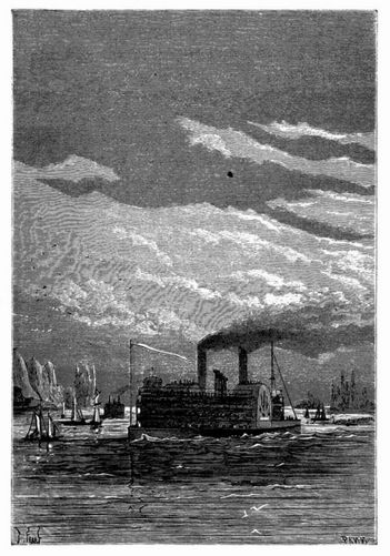 Der Saint-John auf dem Hudson. (S. 141.)