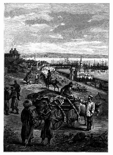 Der Hafen von Odessa. (S. 87.)