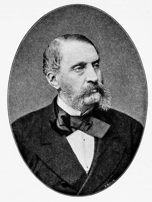Franz Freiherrr von Dingelstedt (Photographie des k.k. Hofphotographen Fritz Luckhardt)