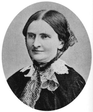 Louise von Franois (Fotografie von Karl Festge in Erfurt, um 1881)