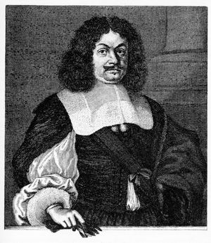 Andreas Gryphius (Kupferstich von Philipp Kilian) 