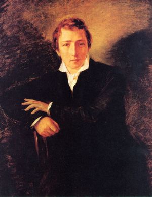 Heinrich Heine (Gemälde von Moritz Oppenheim, 1831) 