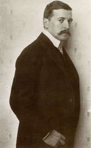 Hugo von Hofmannsthal (Fotografie von Nicola Perscheid, um 1910) 