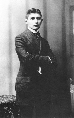 Franz Kafka (Fotografie aus dem Atelier Jacobi, 1906)