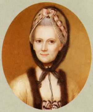 Sophie von La Roche (Pastell eines unbekannten Künstlers, nicht datiert, um 1780)