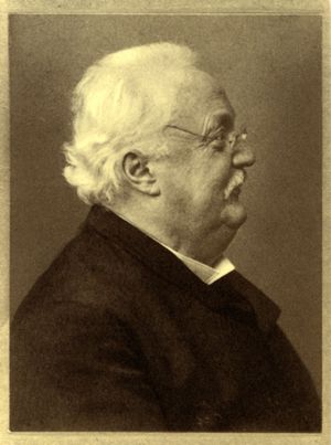 Conrad Ferdinand Meyer (Fotografie von C. Ruf in Zrich, nicht datiert)