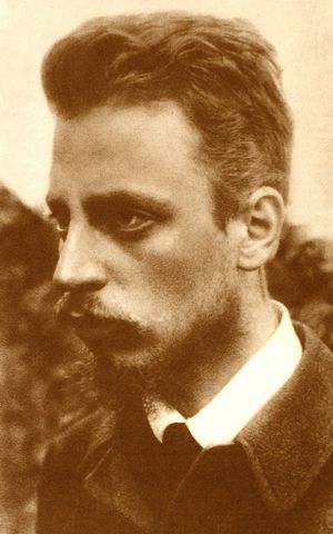 Rainer Maria Rilke (Fotografie, 18. September 1900)