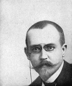 Paul Scheerbarth (Fotografie von Wilhelm Fechner, 1897)