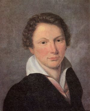 Ludwig Uhland (Gemälde von Christoph Friedrich Dörr)