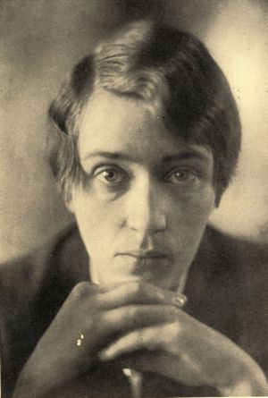 Maria Luise Weissmann (Fotografie von Mary Hausner in München, 1926)