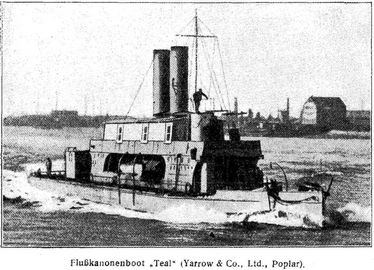 Flukanonenboot »Teal« (Yarrow & Co., Ltd., Poplar).