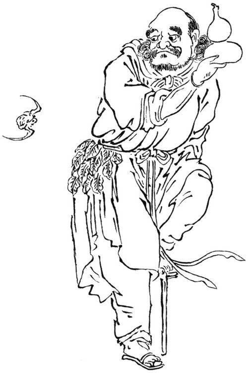 Li Ti Guai der sechste der acht Unsterblichen (zu Nr. 31)